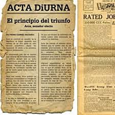 Acta Diurma in Rome (130 BC)