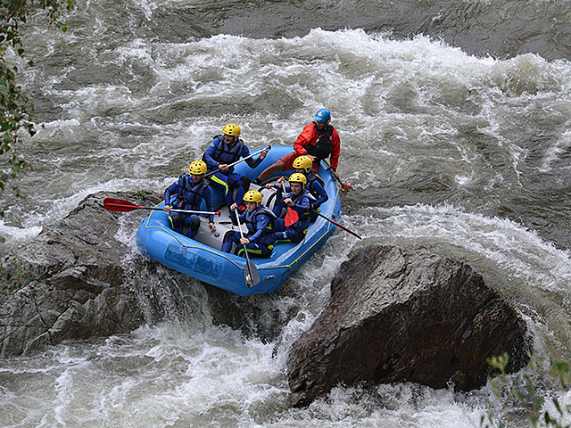 In 2014 I went to Toledo to do Rafting