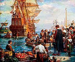 La llegada de los británicos a América