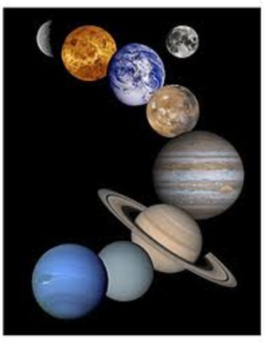 birth of the solar system (5 billion years ago)