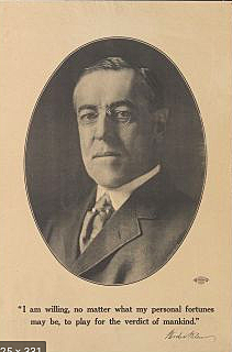 Election of Woodrow Wilson (1916)(US)