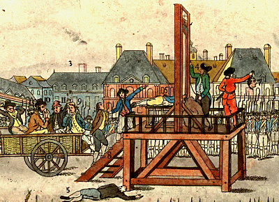 The execution of Robespierre