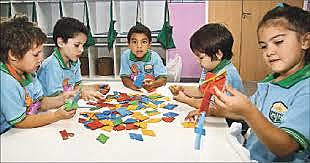 mi primer  año en la escuela, en segundo  de preescolar