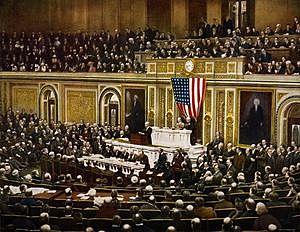 (US) The United States Declares War/ Congress Votes to Declare War
