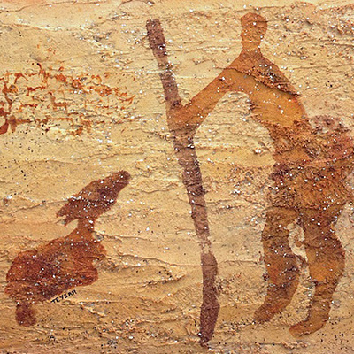 Timeline: Cave Art - 1950 by Thalia Quezada