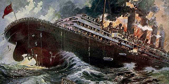 The Sinking of Lusitania