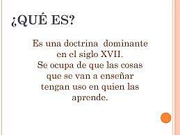 EL REALISMO PEDAGÓGICO