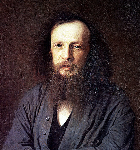 Dmitri  Mendeleev (1834-1907)