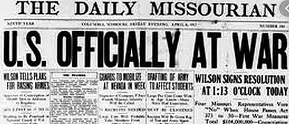 U.S. Enters War