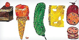 The very hungry caterpillar by Eric Carle