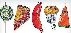 The very hungry caterpillar by Eric Carle