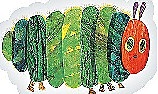 The very hungry caterpillar by Eric Carle