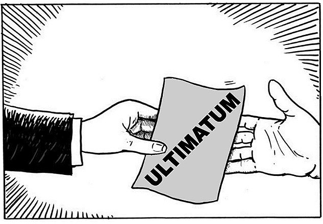 Ultimátum británico a Alemania