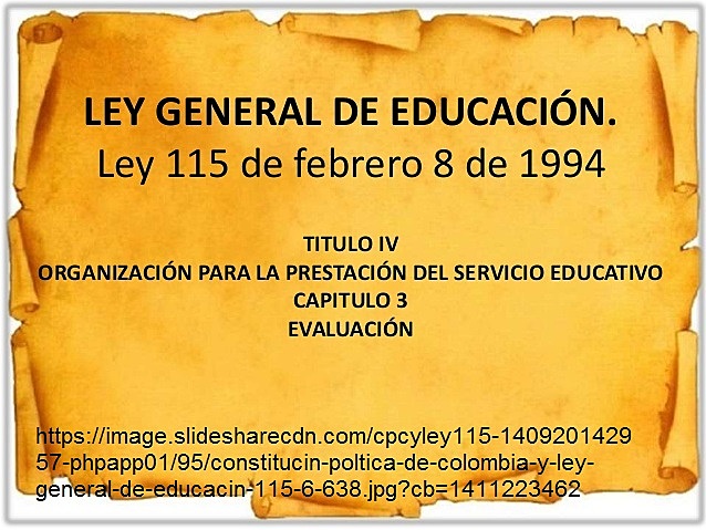 Ley General de Educación