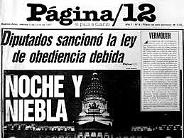 Ley de obediencia debida