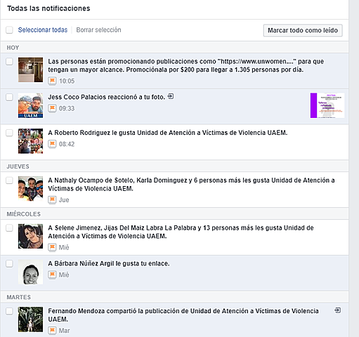 Semana 2 (16 al 20 de septiembre)