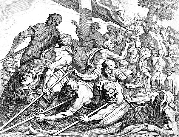 Suitors Taken to Underworld