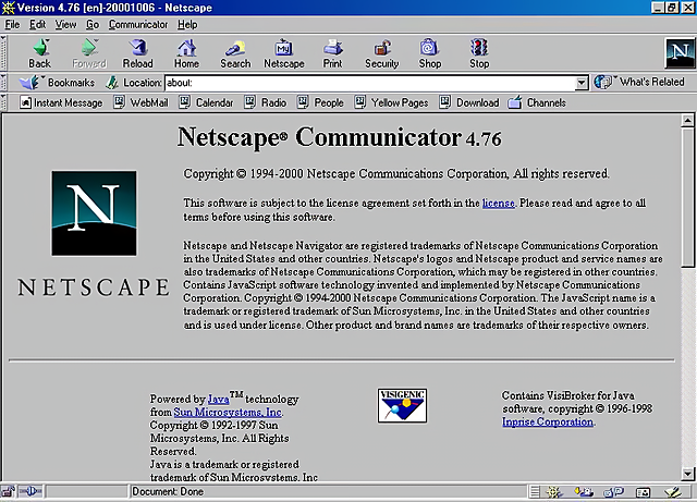 Netscape también fue gratuito