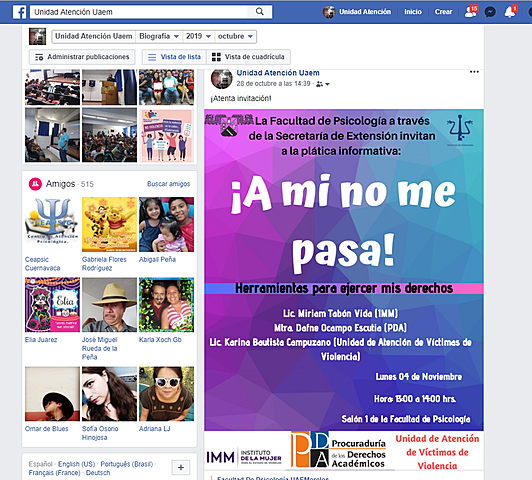 Semana 8 (25 al 29 de octubre)