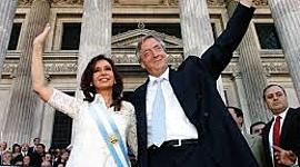 Timeline: Néstor y Cristina Kirchner