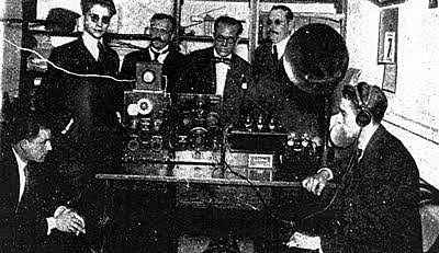 Primera transmisión radiofónica del mundo
