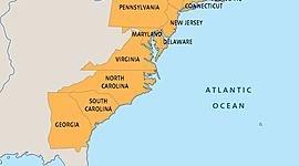 Timeline: Trece Colonia