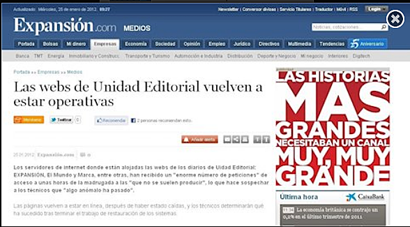 Expansión también se suma a la edición digital