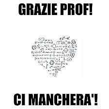 Prof ci metta 10 siamo stati bravi :)