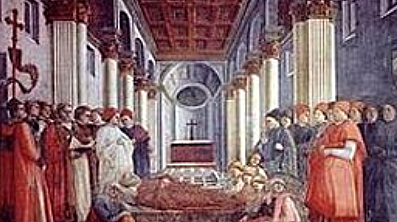 Pinta els frescos de la Catedral de Preto