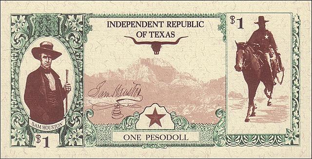 Texas se convierte en república independiente.
