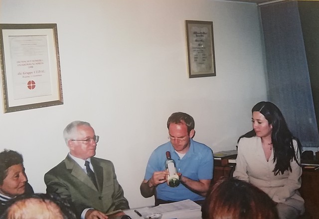 Llegada de la visita de los Hombres Católicos de Austria (KMB)