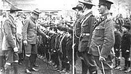 The beginning of WW1