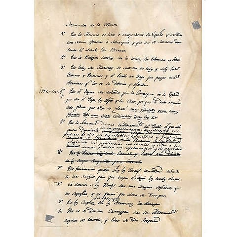 1813 SENTIMIENTOS DE LA NACIÓN