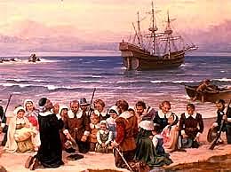 Llegada de los puritanos