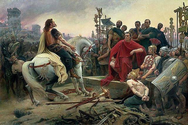 Sublevación general en la Galia dirigida por Vercingetorix