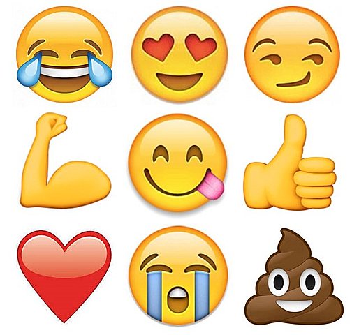 Popularización de los emoticones.