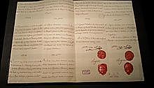 Firma del primer Tratado de San Ildelfonso