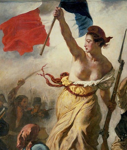 LA LIBERTAD GUIANDO AL PUEBLO (1830)