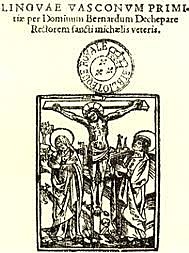 The first book in Basque: