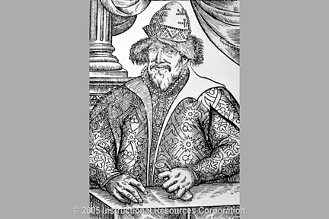 Ivan IV's father Basil III dies.