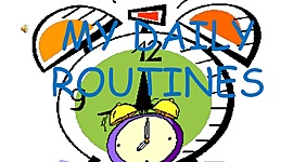 Timeline: MY ROUTINE