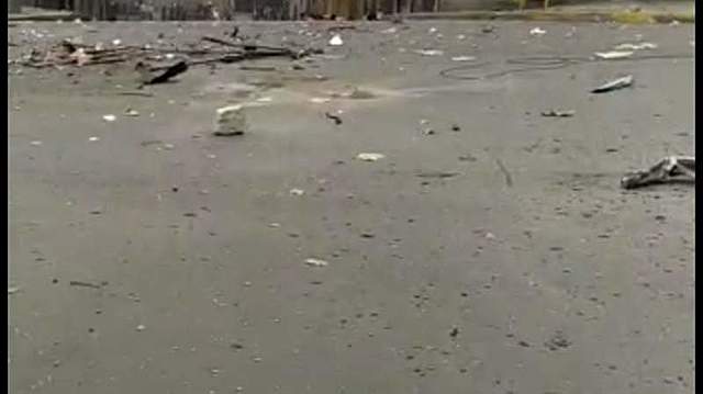 Dinamitazo causa destrozos en la avenida América