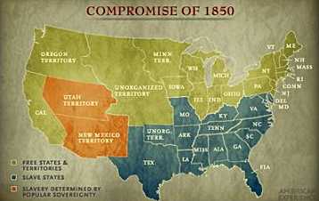 Compromise of 1850 (political and social - green)