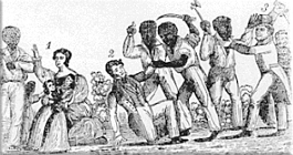Nat Turner Rebellion (economical, social, political - red)
