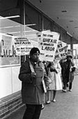 UFW’s Nationwide Boycott of grapes picked on nonunion farms