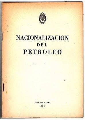 Nacionalización del petróleo