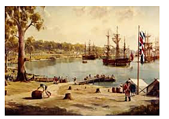 First Fleet arrives in Australia