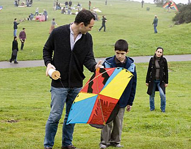 Amir and Sohrab Fly a Kite Together