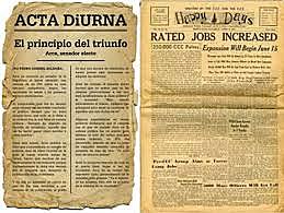 Acta Diurma in Rome (130 BC)