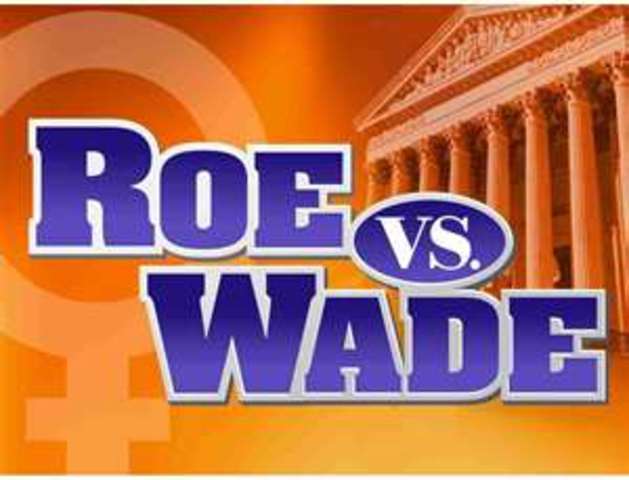 Supreme Court rules to legalize abortion in the Roe v. Wade case